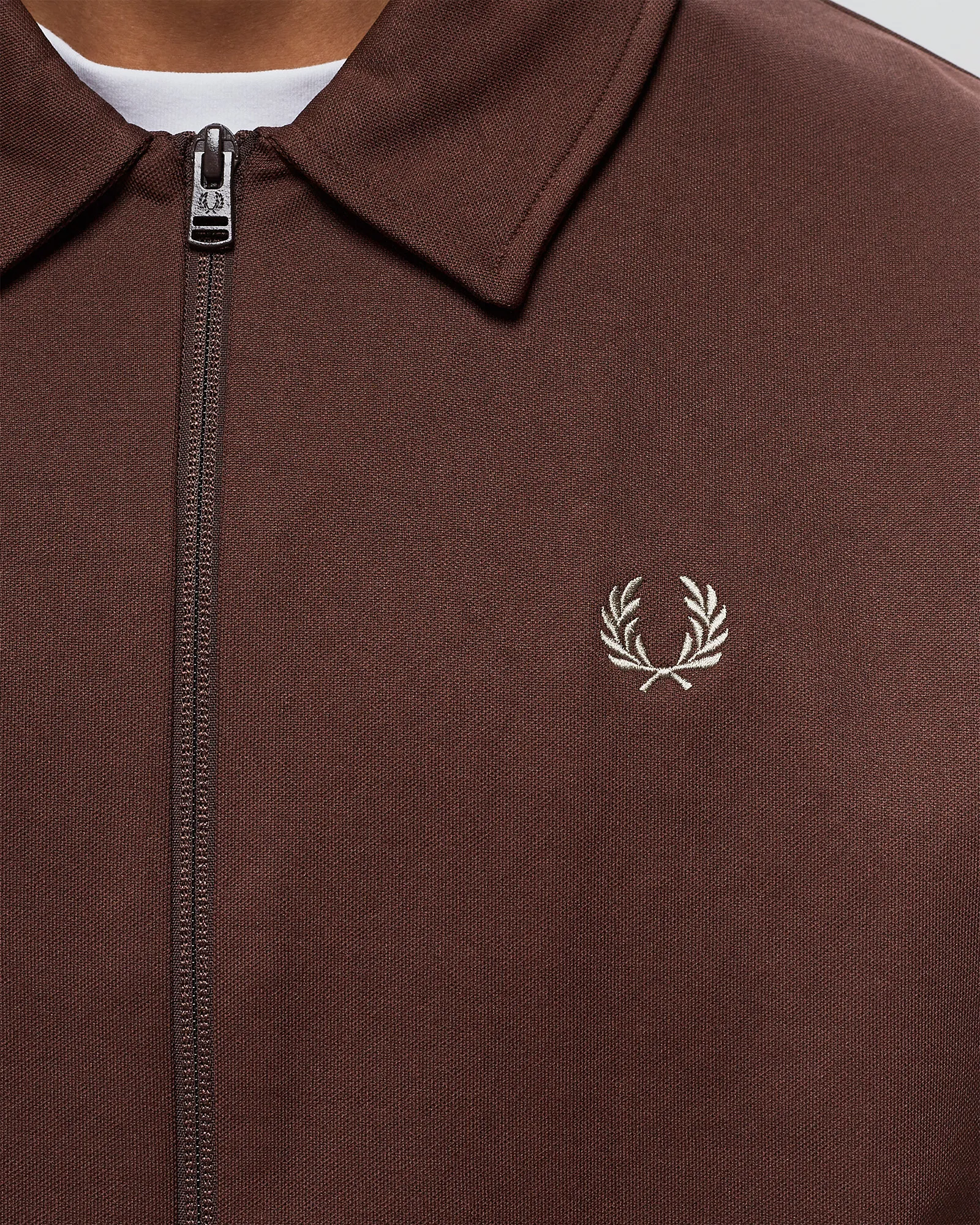 Fred Perry Tape Detail Collared Track Jkt