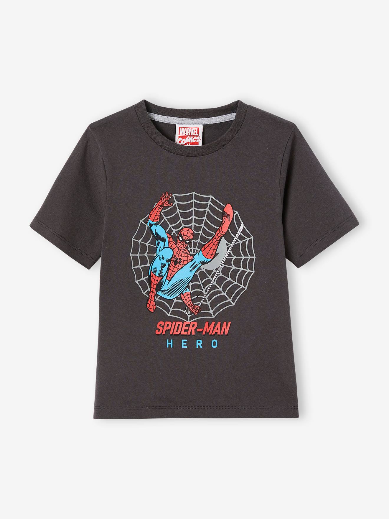 Pijama cinza escuro infantil do Homem-Aranha da Marvel® com shorts.