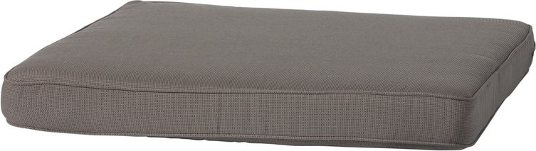 Madison luxe lounge zitkussen rib taupe 60 x 60 x 8 cm