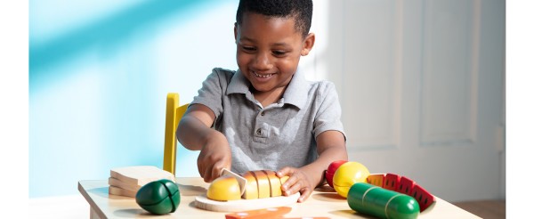 Melissa & Doug - Udskåret Mad