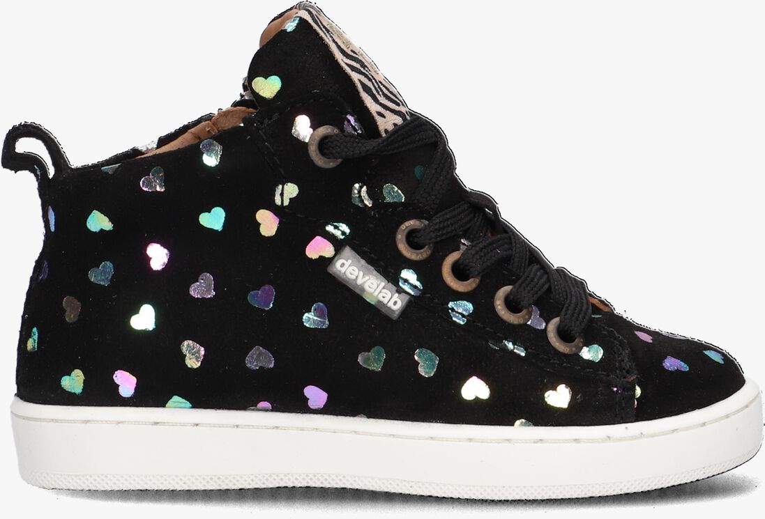 DEVELAB zwarte develab hoge sneaker 41856