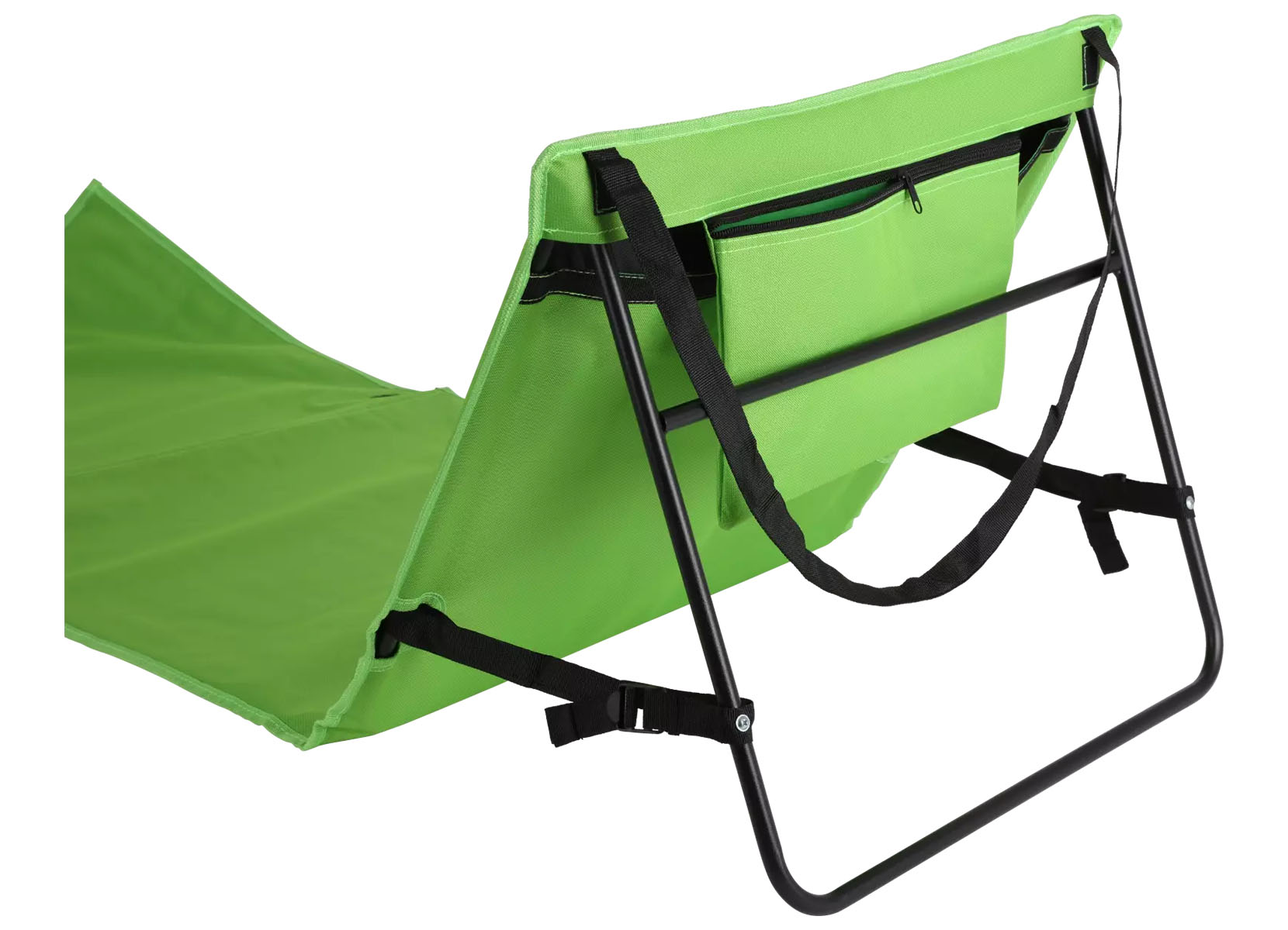 Klappbare Strandmatte mit Kopfpolster 158x54,5cm