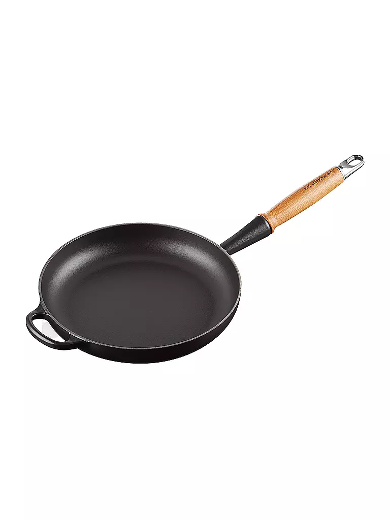 LE CREUSET Bratpfanne Signature 24cm Schwarz schwarz