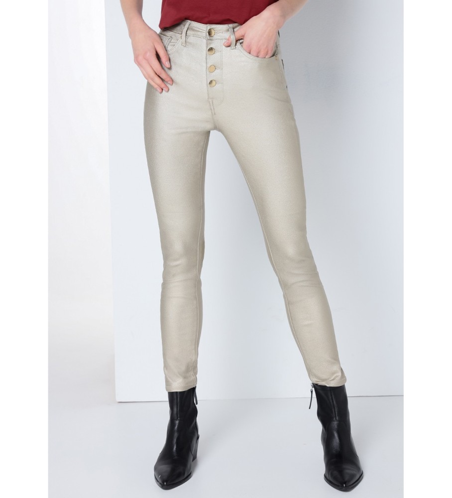 Lois Pantalón 137047 dourado