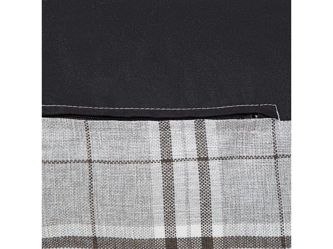 Pouf poire 200 L DROP LINEN 63 cm 75 cm Gris