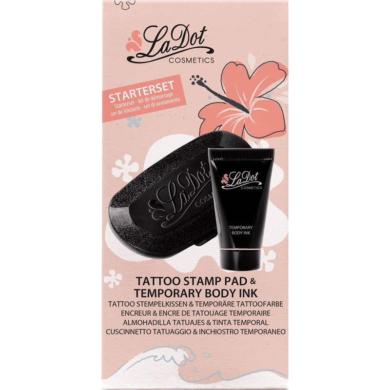 Colop LaDot Tattoo Starterset, 15 ml, schwarz