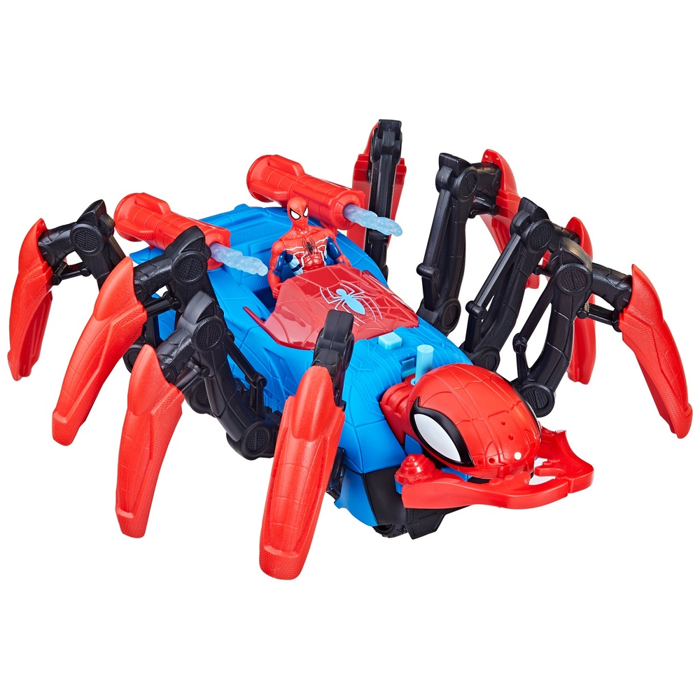 Marvel Spider-Man Crawl 'N Blast Spider mit Spider-Man Actionfigur