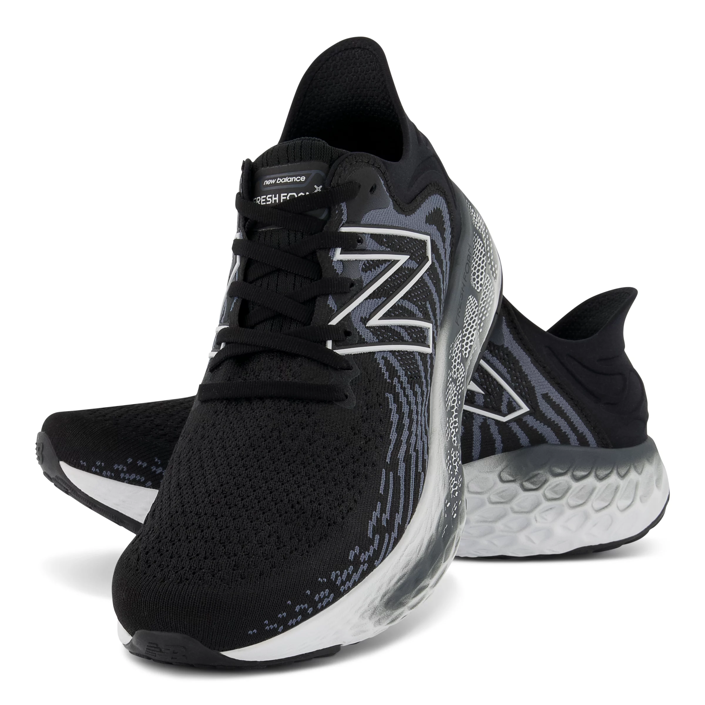 Fresh Foam 1080v11 Black con thunder e white