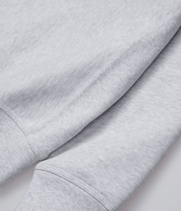 Carhartt WIP American Script Half Zip Sweatshirt (ash heather)
