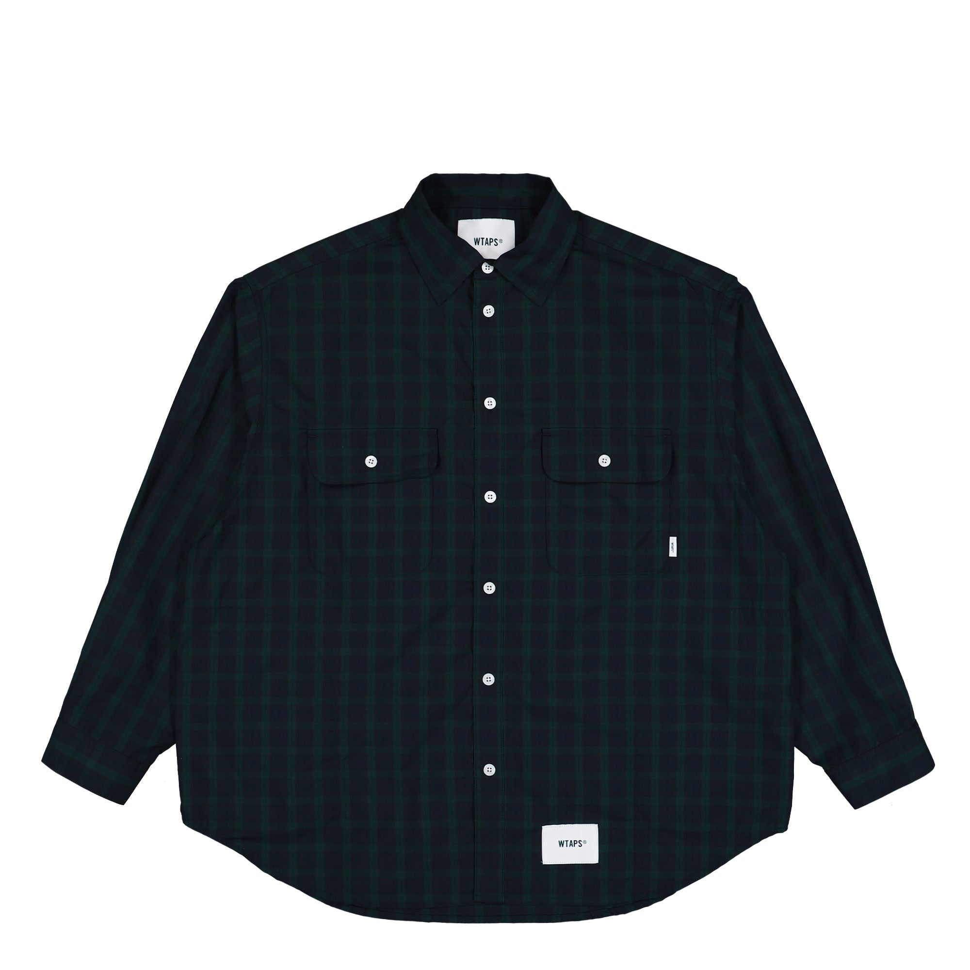 WTAPS<br>WCPO 01 / LS / Cotton. Broadcloth. Textile