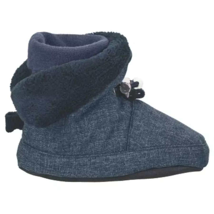 Sterntaler Babyschuh blau melange