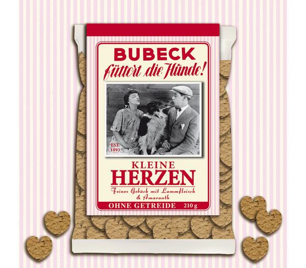 Bubeck Hundesnack Kleine Herzen, 210 g