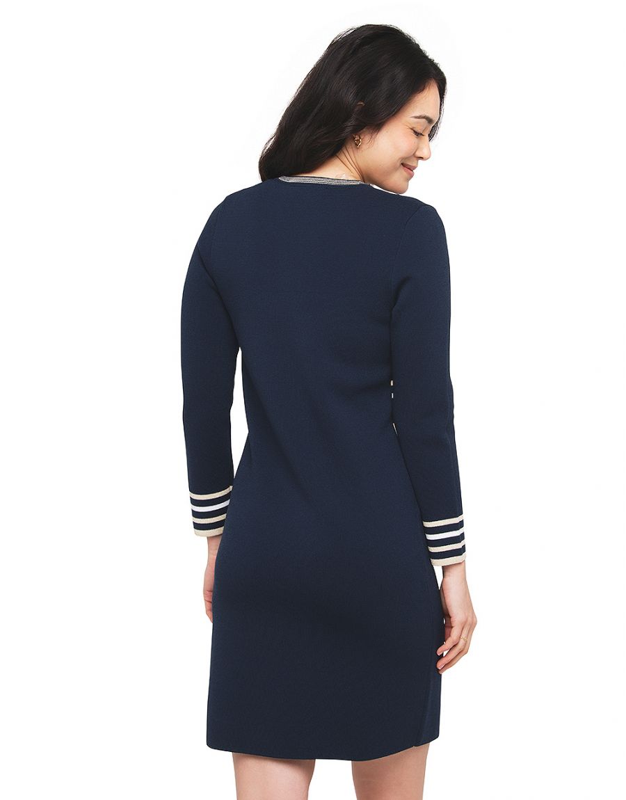 Robe milano bleu