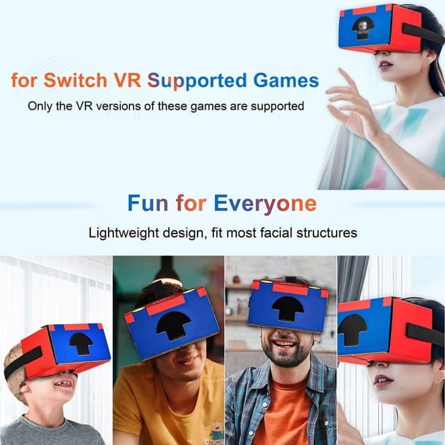Kompatibel med Nintendo Switch LCD / OLED VR-briller Virtual Reality-briller