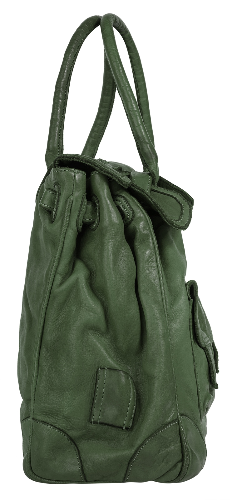 Samantha Look Shopper echt Leder, Made in Italy