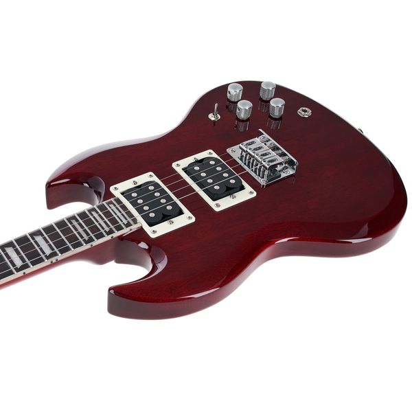 Flight Pioneer Tenor E-Ukulele Cherry