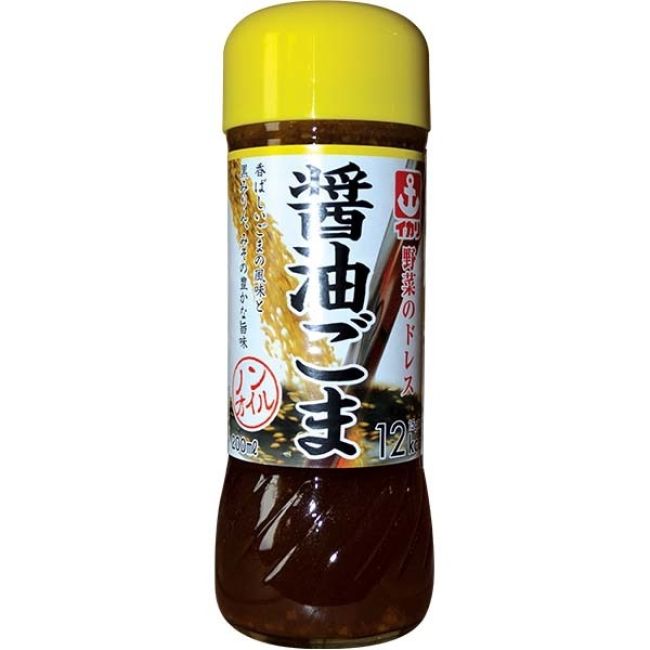 Oriental Ikari Yasai No Dressing Shoyu Goma Soja Sesam Saus 200ml