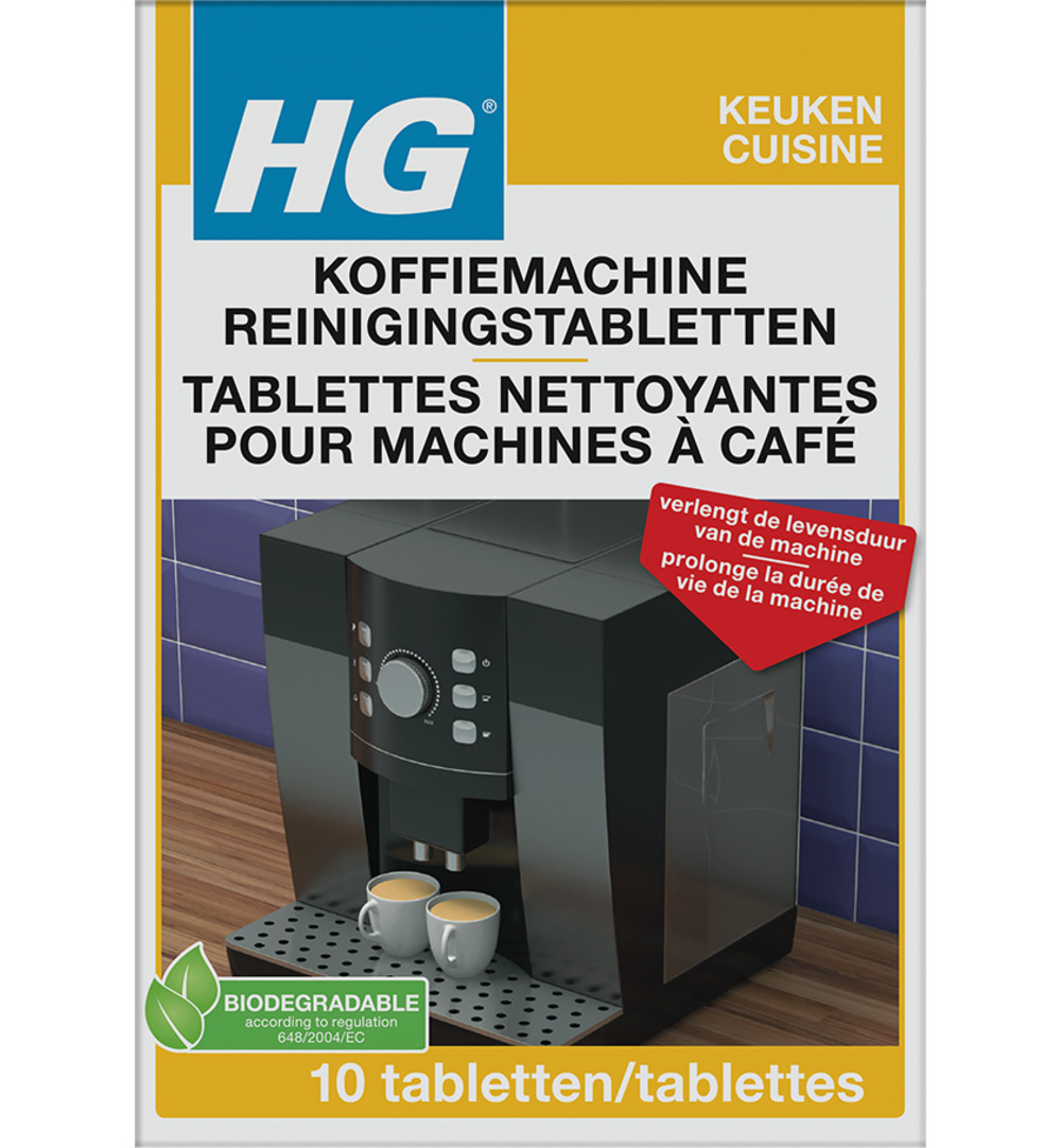 HG Koffiemachine Reinigingstablet (10 Tabletten)