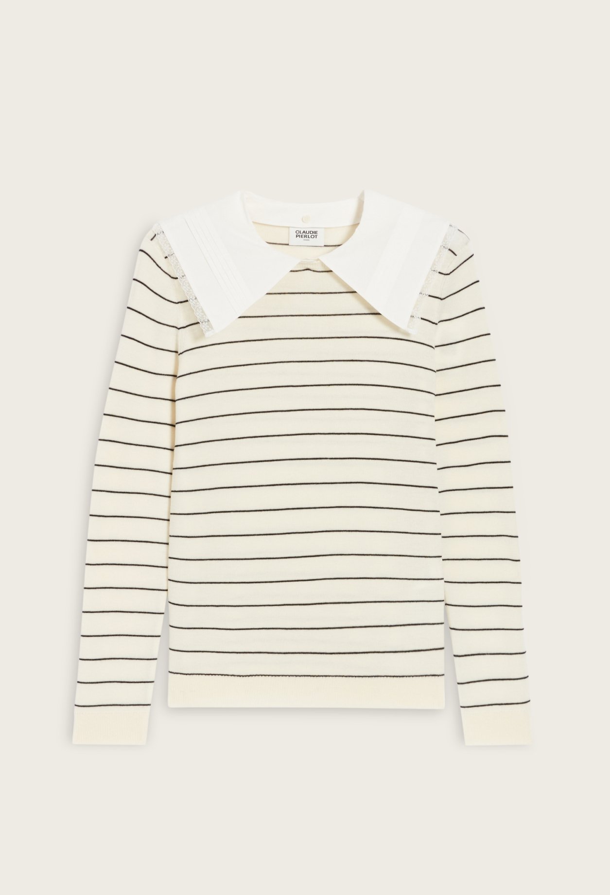 Pull col amovible