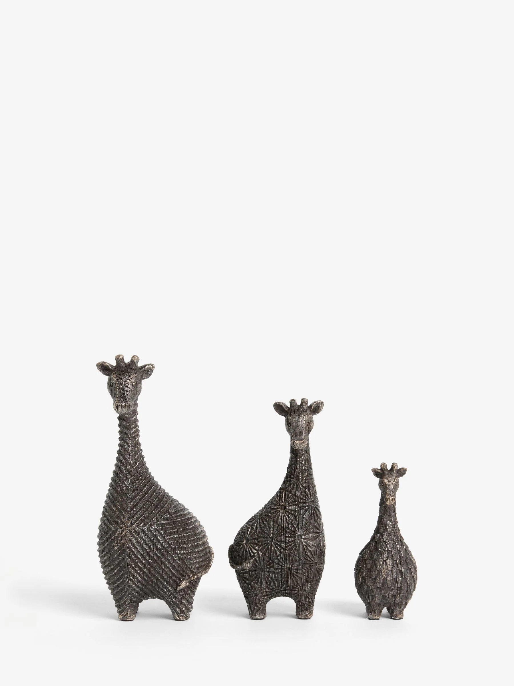 Set of 3 Giraffe Family Ornaments