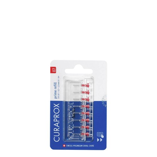 Curaprox Prime Refill Recargas de Escovilhões Interdentários 07 Vermelho
