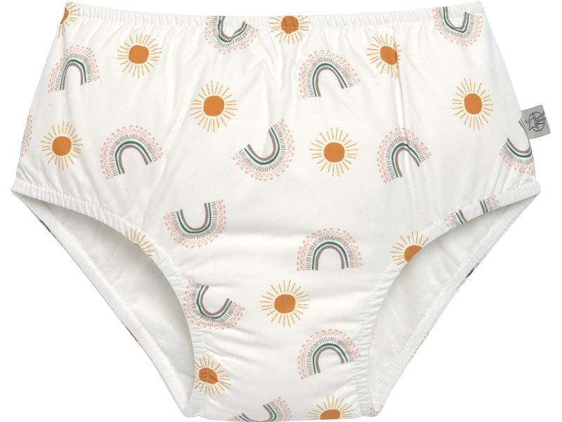 Lässig Schwimmwindel Rainbow Nature Gr. 86 UV-Schwimmwindel für Kinder