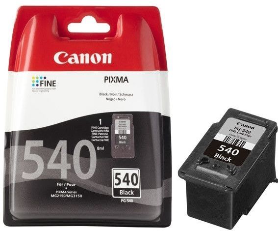 Canon - PG-540 - Inktcartridge - Zwart - 8 ml