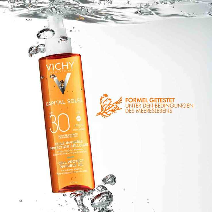 Vichy Capital Soleil Cell Protect Oil LSF 30, 200 ml