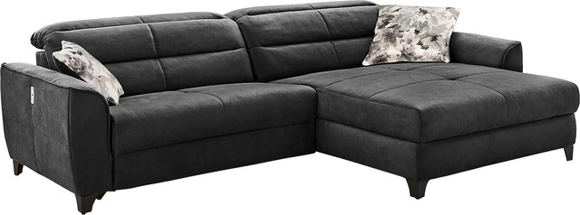 Jockenhöfer Gruppe Ecksofa »Double One L-Form« mit 2x 120cm breiten, elektromotorischen Relaxfunktionen