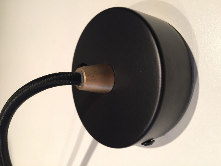 Tala LED E27 hanglamp Ø5 messing