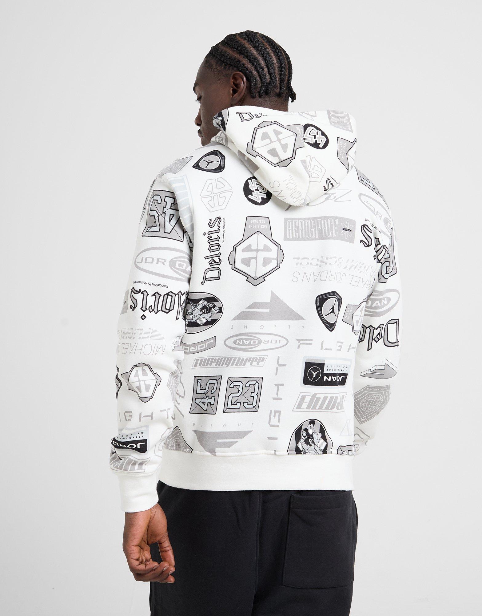 Jordan All Over Print Hoodie