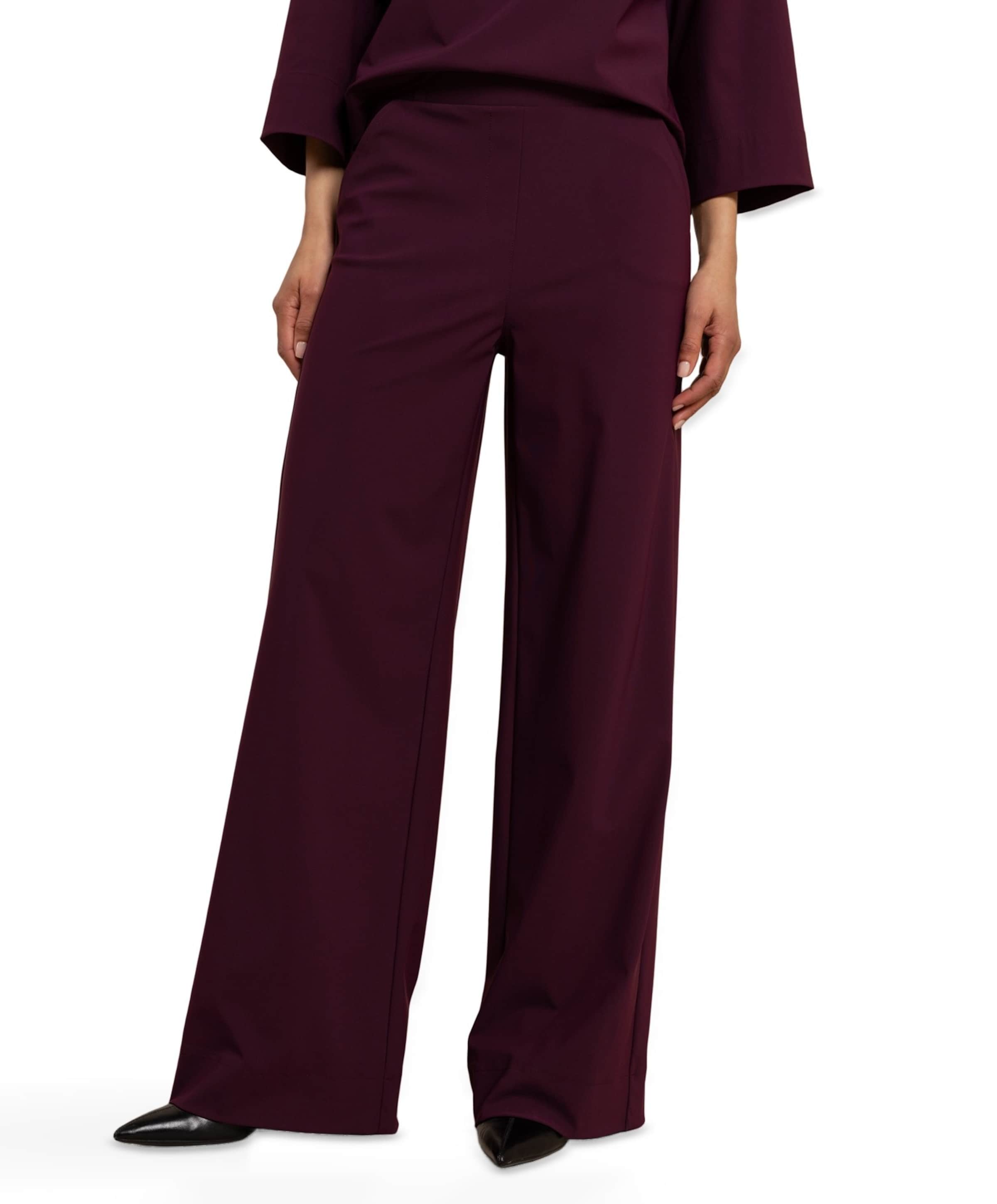 Studio Anneloes Lexie bonded trousers dames broek paars
