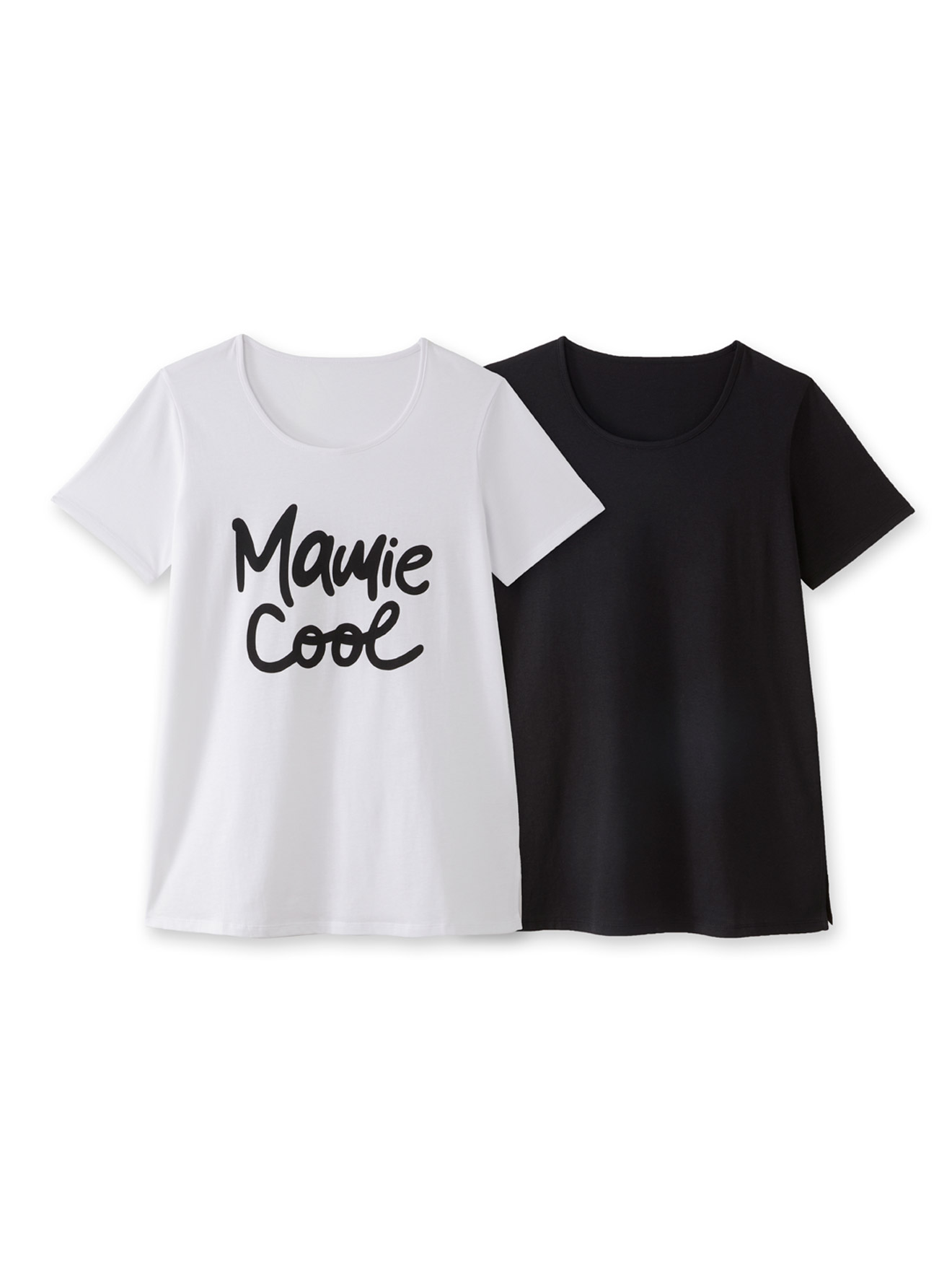 Lot de 2 tee-shirts pur coton