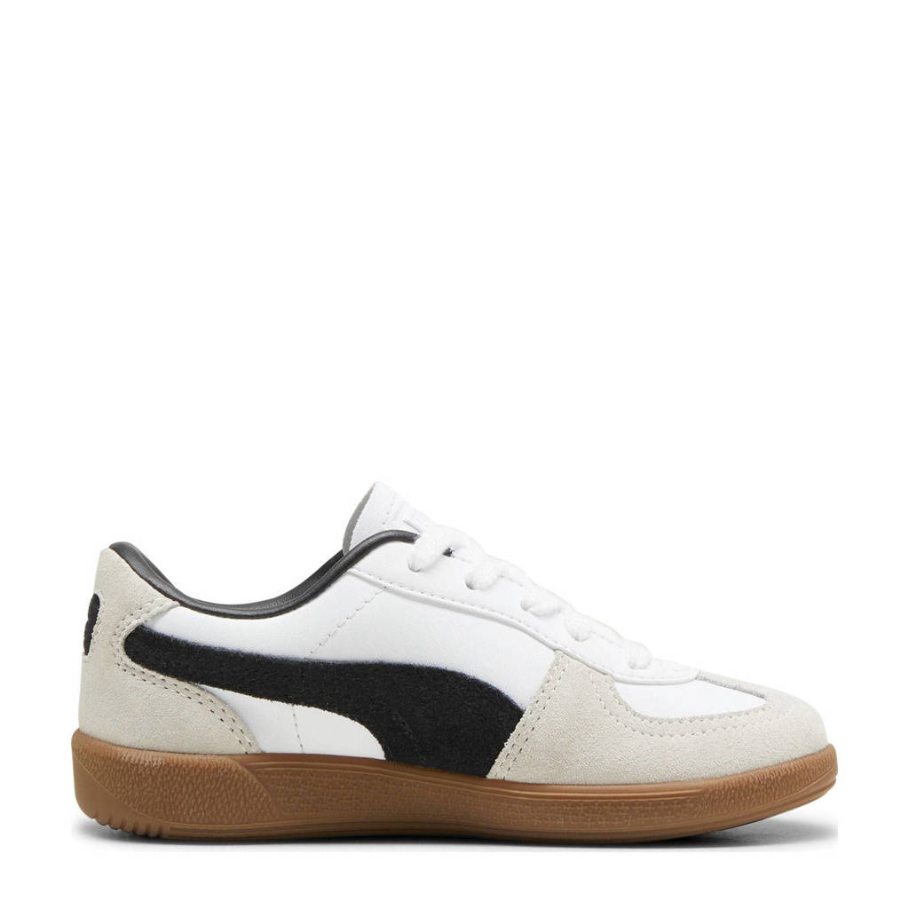 Puma sneakers wit/lichtgrijs/zwart