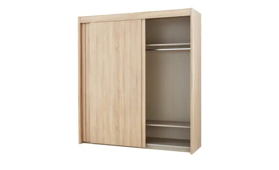 Schwebetürenschrank 3-türig Imperial 151 cm Eiche Sonoma (Nachbildung) ohne Spiegel