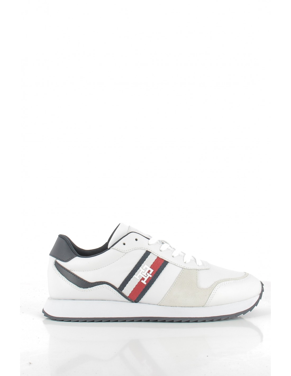 tommy hilfiger Baskets de ville Homme runner evo leather