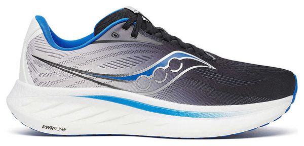 Chaussures Running Saucony Ride 18 Noir/Bleu/Blanc Homme