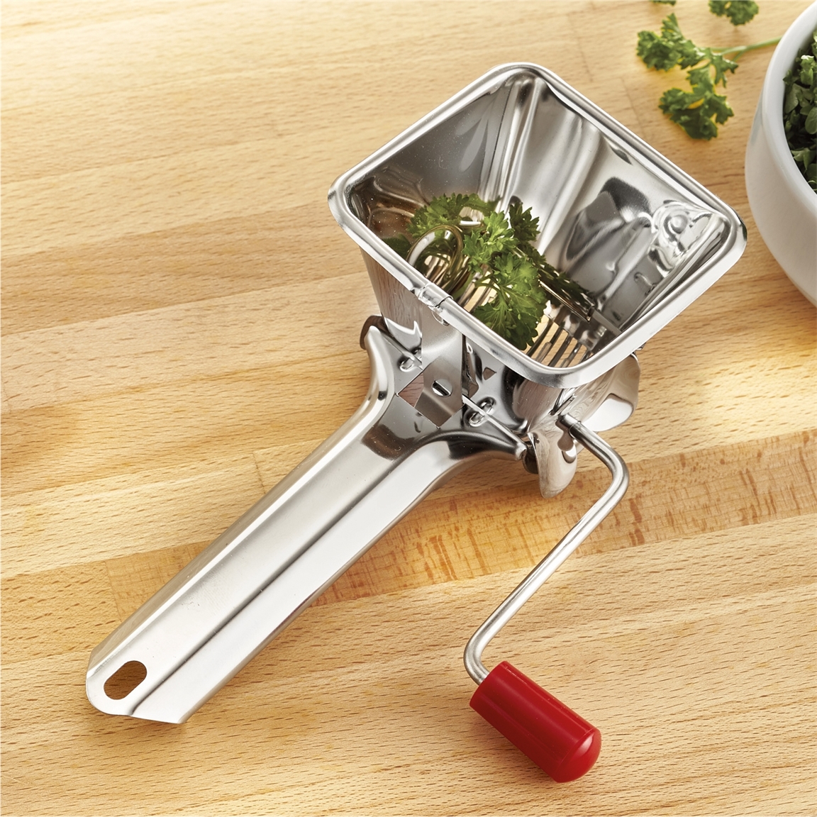 Moulin fines herbes inox