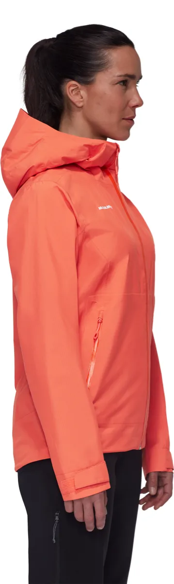 Mammut Women's Alto Light Hs Hooded Jacket Peach