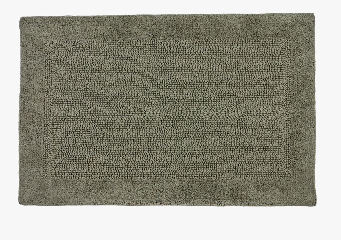 Badematte olivengrønn - 50x80 cm