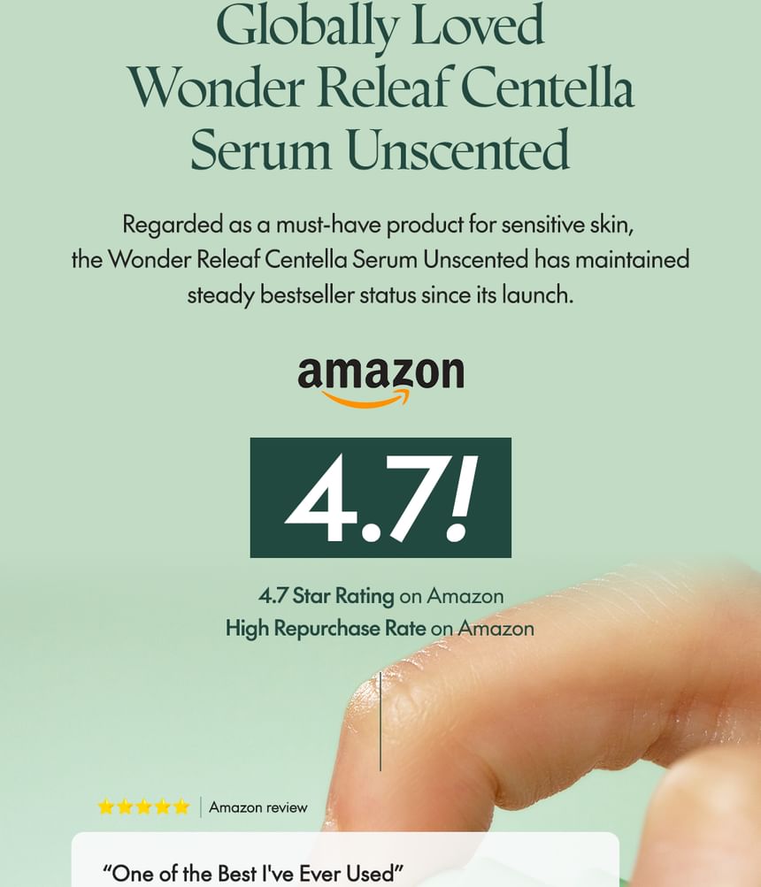 Purito SEOUL - Wonder Releaf Centella Serum ongeparfumeerd Mini