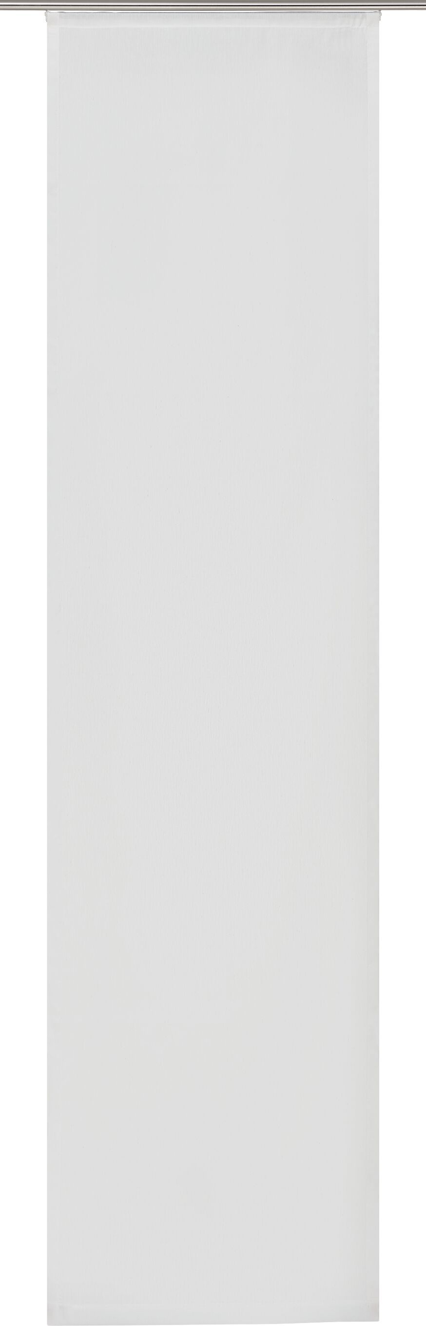 NITA Flächenvorhang - Weiss / B: 60.0 cm x H: 245.0 cm