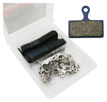 Plaquette de frein vtt Newton box (25pr) pour Shimano xt m8000-m785 - xtr m9000-m985 slx m666-m675 ( (organic)