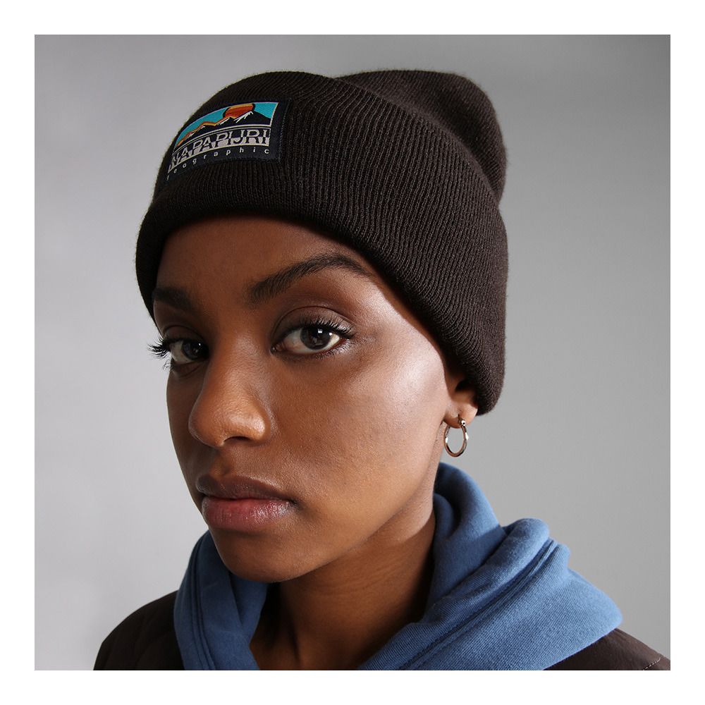 Napapijri F-MOUNTAIN - Bonnet Homme brown ebony