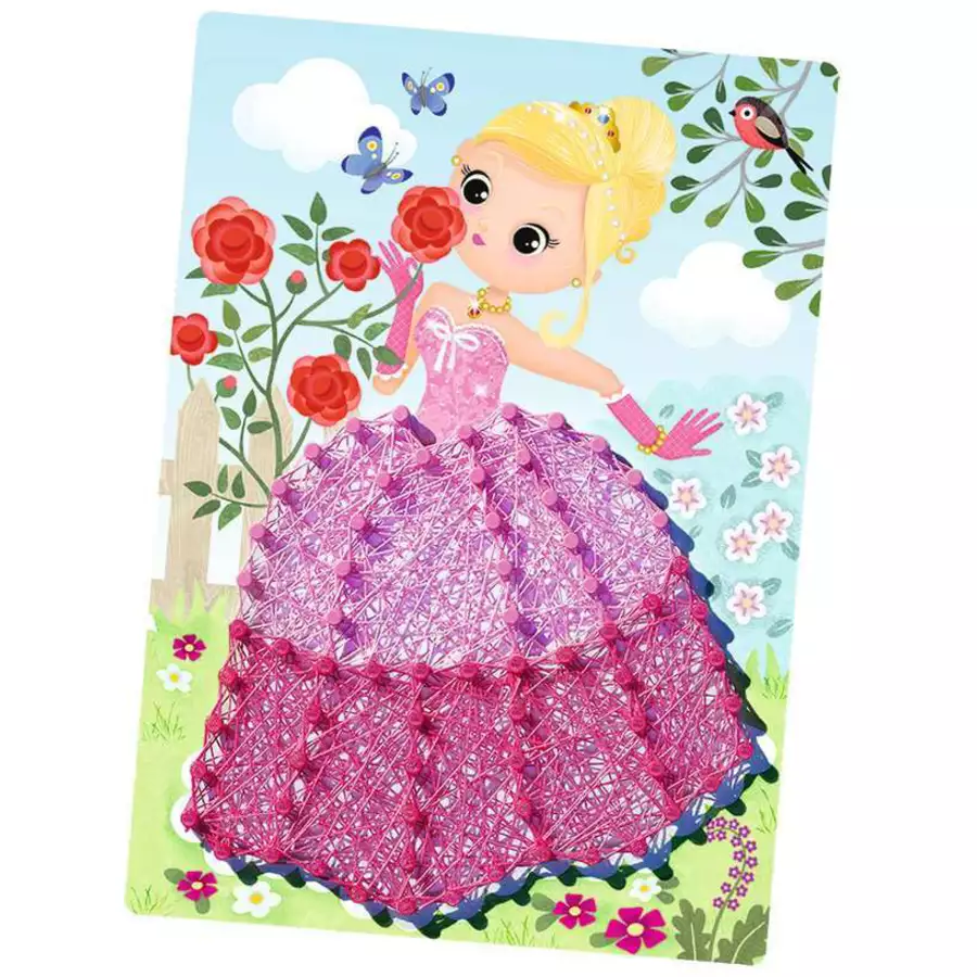 Ravensburger BeCreative String Art Princess bunt