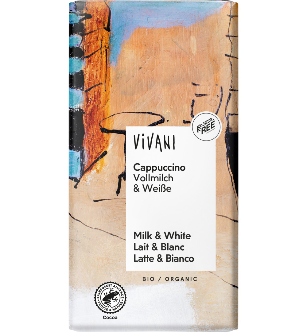 Vivani Chocolade Cappuccino Bio (100 gr)