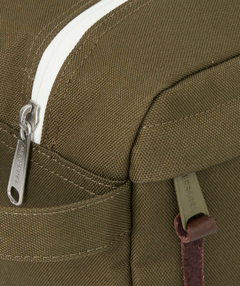 HERSCHELLA TROUSSE DE TOILETTE MIXTE KAKI AVEC SANGLE