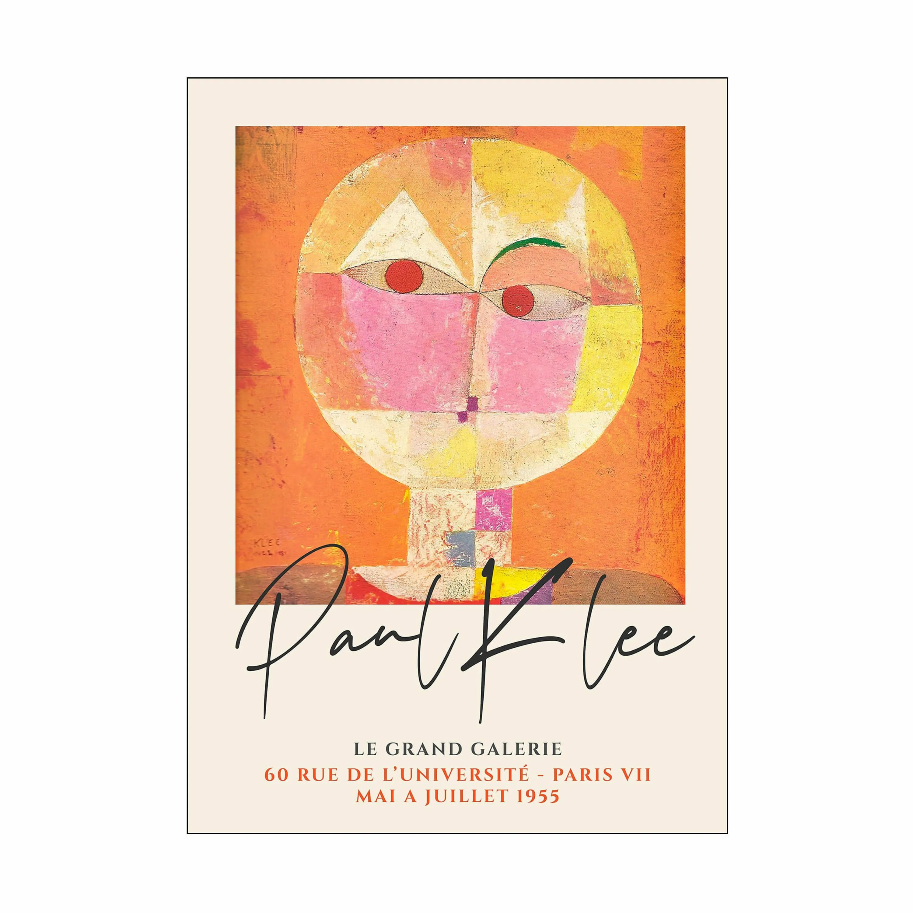 Poster&Frame Paul Klee Plakat - Senecio