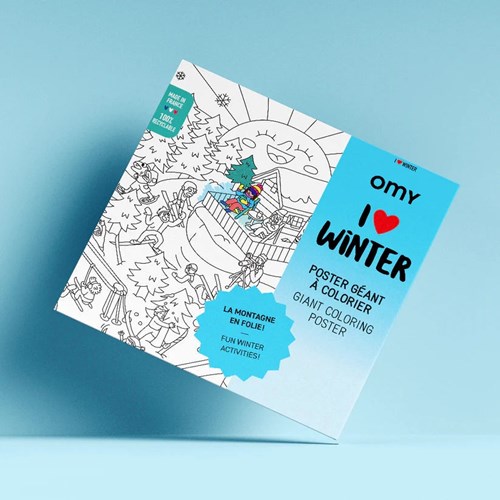 Coloriage i ?? winter   poster g
