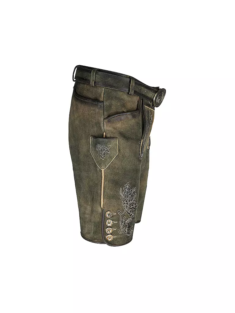 GWEIH & SILK Trachten Lederhose SAMUEL  braun